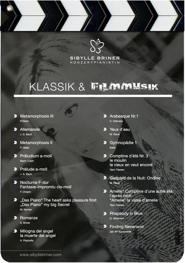 Sibylle Briner spielt Klassik und Filmmusik
