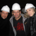 Sibylle Briner mit Björn Casapietra und Uwe Hassbecker